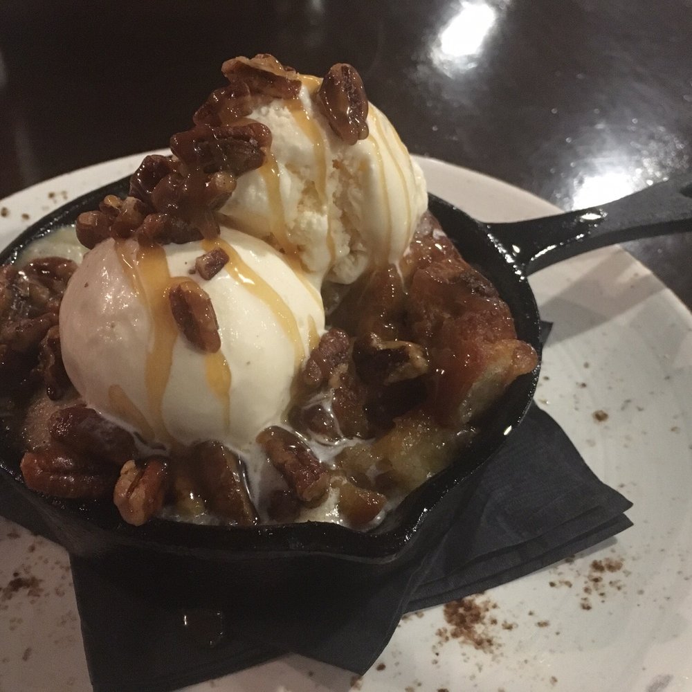 Tru Grits - Bread pudding ($6.88, or free with Yelp check-in). This was extraordinarily good! One of those dishes you BACK to a restaurant for! - New American Near Me - Anaheim, California Tru Grits - Bread pudding ($6.88, or free with Yelp check-in). This was extraordinarily good! One of those dishes you BACK to a restaurant for! - New American Near Me - Anaheim, California