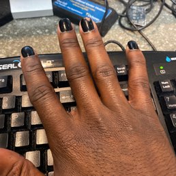 The worst manicure ever The worst manicure ever