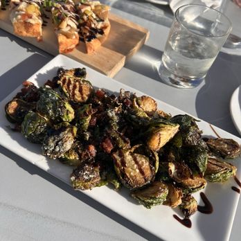 Bistro 1828 at Pepperrell Cove - Roasted Brussel Sprouts - New American Near Me - Kittery Point, Maine
