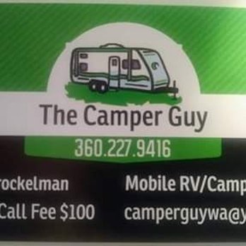 The Camper Guy - Business card - RV Repair Near Me - Grapeview, Washington The Camper Guy - Business card - RV Repair Near Me - Grapeview, Washington