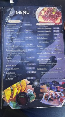 Menu photo 2 La Terraza Restaurant El Paso, TX