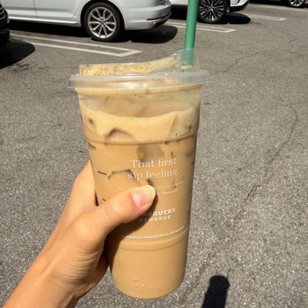 Starbucks - Venti Iced Brown Sugar Oatmilk Shaken Espresso - Coffee & Tea Near Me - Agoura Hills, California Starbucks - Venti Iced Brown Sugar Oatmilk Shaken Espresso - Coffee & Tea Near Me - Agoura Hills, California