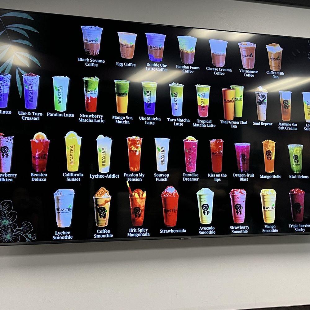 Beastea - Menu - Coffee & Tea Near Me - Santa Clara, California Beastea - Menu - Coffee & Tea Near Me - Santa Clara, California