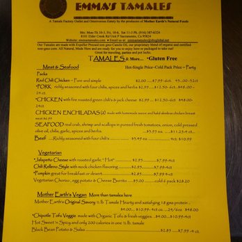 Emma's Tamales - They have it all! - Mexican Near Me - Sacramento, California