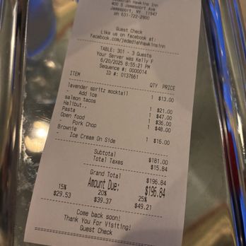 Jedediah Hawkins Restaurant - Another day another bill - New American Near Me - Jamesport, New York Jedediah Hawkins Restaurant - Another day another bill - New American Near Me - Jamesport, New York