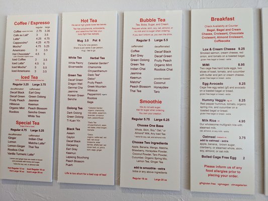Menu photo 2 Dado Tea Cambridge, MA