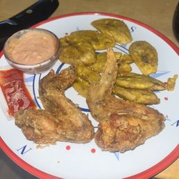 Chicken Finger, Chicken Wing & Pork Fried Rice