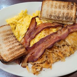 Three egg breakfast.