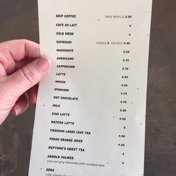 Neptune's - Coffee/drink menu - New American Near Me - Alameda, California