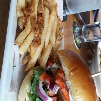 Milestones - The smoked salmon sandwich. Yes, just yes. The salmom was cooked perfectly. - Canadian (New) Near Me - Victoria, British Columbia Milestones - The smoked salmon sandwich. Yes, just yes. The salmom was cooked perfectly. - Canadian (New) Near Me - Victoria, British Columbia