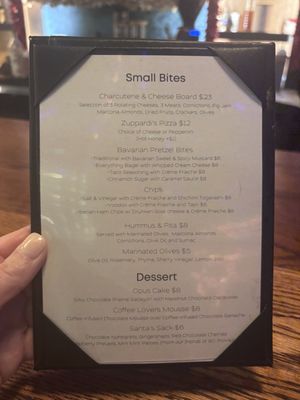 Menu photo 1 Perfusion Bar Newtown, CT