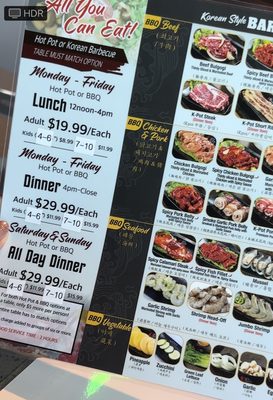 Menu photo 8 KPOT Korean BBQ & Hot Pot Norfolk, VA