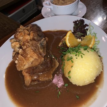 Alte Küch'n & Im Keller - Roasted shoulder of a piglet with potato dumpling - International Near Me - Nuremberg, BY Alte Küch'n & Im Keller - Roasted shoulder of a piglet with potato dumpling - International Near Me - Nuremberg, BY