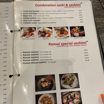Kansai - Menu - Sushi Bars Near Me - Concord, California Kansai - Menu - Sushi Bars Near Me - Concord, California