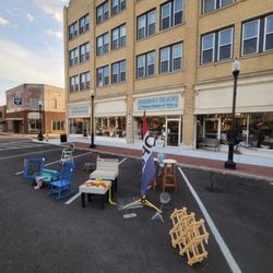 Yesterdays Treasures - Our Building Setting up for One of Our 4th Friday Night Fest..!