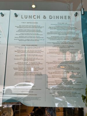 Menu photo 3 Spring Cafe Aspen New York, NY