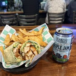 Hail Mary's Food And Drink - Cesar Chicken Caesar Wrap