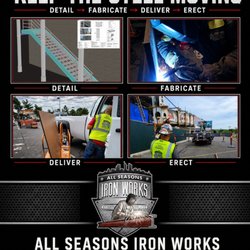 All Seasons Iron Works - From detailing and fabrication to delivery and erection, every step matters when it comes to keeping a project on schedule.