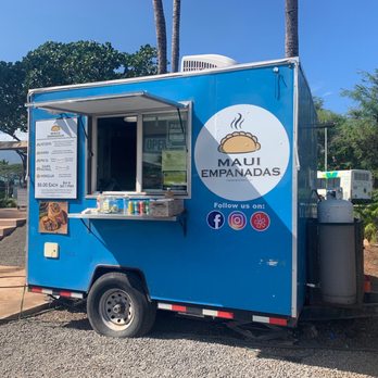 Maui Empanadas - a blue food truck - Food Stands Near Me