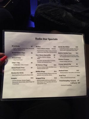 Menu photo 2 Radio Star Karaoke New York, NY Menu photo 2 Radio Star Karaoke New York, NY