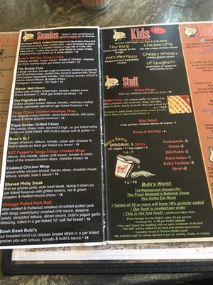 Menu photo 5 Bubi's Awesome Eats Windsor, ON