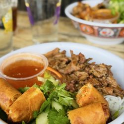 Nobi Public House - Grilled pork and egg roll vermicelli bowl