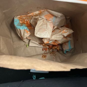 Taco Bell - The food that they threw in our bag - Fast Food Near Me - Queensbury, New York