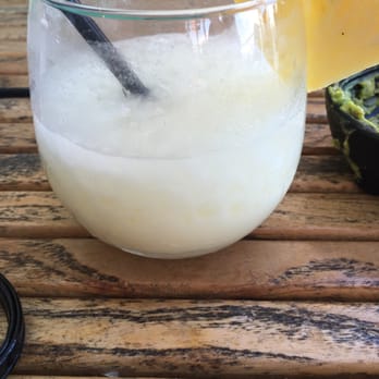 Margaritaville - Pina colada in a short glass. - Seafood Near Me - Capitola, California