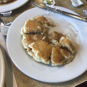 Berry Hill Cafe - What's left of short stack. - Breakfast & Brunch Near Me - Midlothian, Illinois