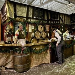 The Great Dickens Christmas Fair - 12.21.24 one of the pubs at The Great Dickens Christmas Fair 2024