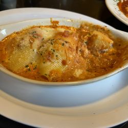 Jimmy's Italian Cuisine & Bar - Stuffed shells with pink sauce, always a favorite,