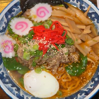 HINODEYA Ramen & Bar Chestnut - Sukiyaki Beef Ramen - Ramen Near Me - San Francisco, California HINODEYA Ramen & Bar Chestnut - Sukiyaki Beef Ramen - Ramen Near Me - San Francisco, California