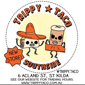 Trippy Taco - Logo from Trippy Taco Facebook Page - Mexican Near Me - Saint Kilda, VIC