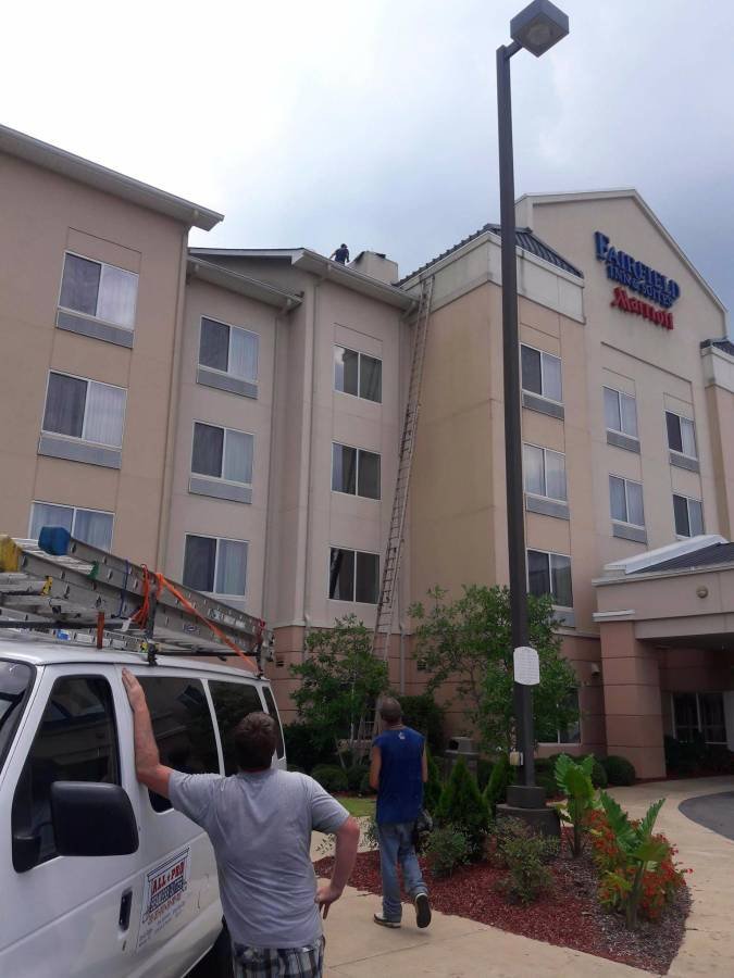 Slide of All Pro Seamless Gutter and Roofing