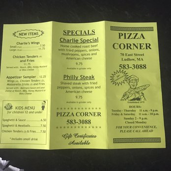 Pizza Corner and Curry House - Pizza Near Me - Ludlow, Massachusetts Pizza Corner and Curry House - Pizza Near Me - Ludlow, Massachusetts