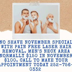 Hair Removal & Skin Center - November is no shave forever.