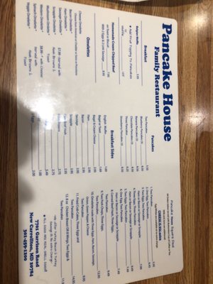 Menu photo 7 Pancake House Hyattsville, MD