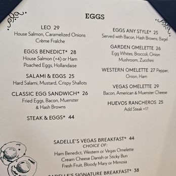 Sadelle's - Breakfast & Brunch Near Me - Las Vegas, Nevada