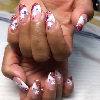 Sandy's Nails III - July 4th Nails!!! - Nail Salons Near Me - Penndel, Pennsylvania Sandy's Nails III - July 4th Nails!!! - Nail Salons Near Me - Penndel, Pennsylvania