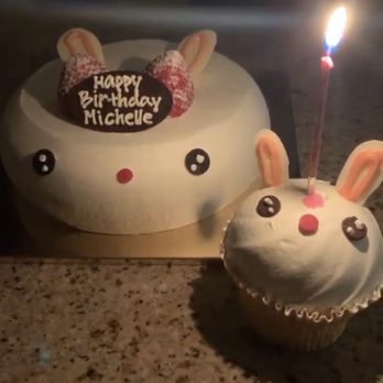 Honu Bakery - Bunny birthday cake and bunny cup cake - Bakeries Near Me - Honolulu, Hawaii