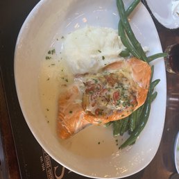 Crab and Shrimp Stuffed Salmon