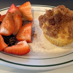 Have Your Cake LA - Protein crumb cake muffin!