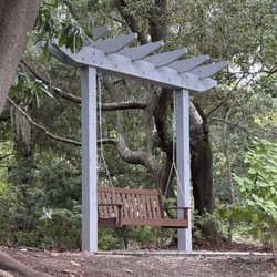 Old Towne Creek County Park - Swing with marsh view