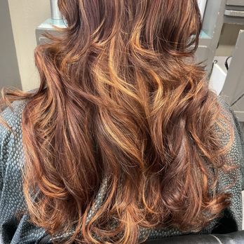 Stone Fox Salon - The gorgeous coloring she did on my hair! - Hair Stylists Near Me - Modesto, California Stone Fox Salon - The gorgeous coloring she did on my hair! - Hair Stylists Near Me - Modesto, California