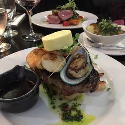The Steak House Taupo - Surf & Turf and the Lamb. Soooo good
