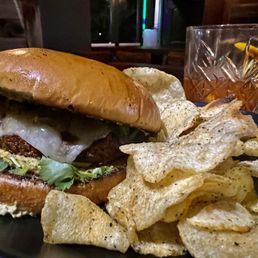 Lamb Kebab Burger