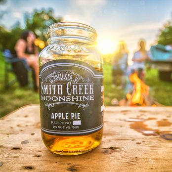 Smith Creek Moonshine - a jar of apple pie - Distilleries Near Me - Branson, Missouri Smith Creek Moonshine - a jar of apple pie - Distilleries Near Me - Branson, Missouri