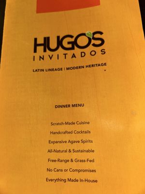 Menu photo 6 Hugo's Invitados Irving, TX Menu photo 6 Hugo's Invitados Irving, TX