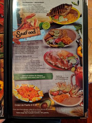 Menu photo 4 Guanajuato Restaurante Indianapolis, IN