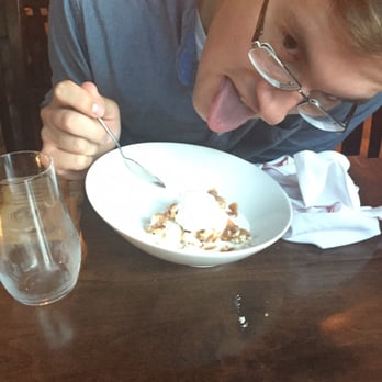 Ideal Tavern - Popcorn ice cream with bourbon Carmel sauce. - New American Near Me - Southington, Connecticut
